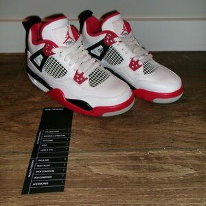 AIR JORDAN 4 RETRO OG GS ‘FIRE RED’